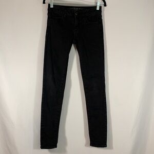 American Eagle Black Stretchy Denim Jeggings